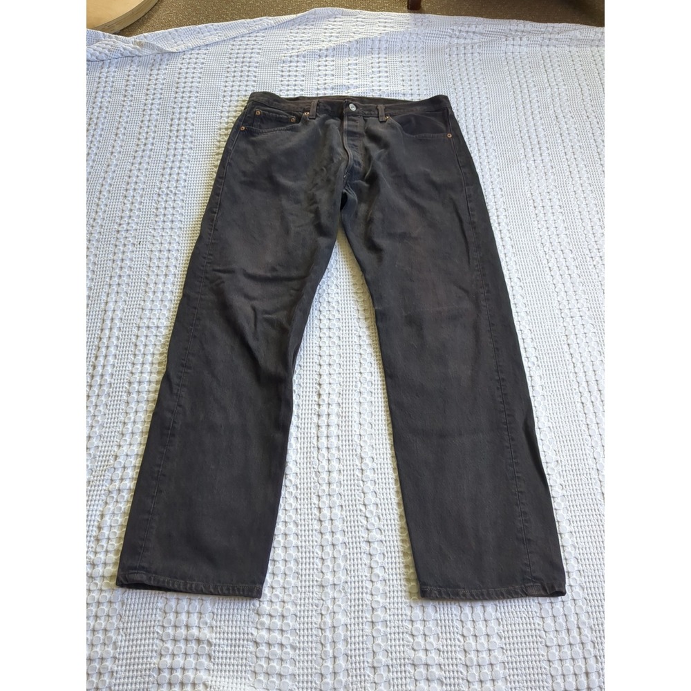 Vtg Levi's 501 XX USA Made Straight Leg Sz 38 Chocolate Brown 36X31